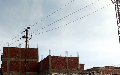 تركيب ابراج الضغط المتوسط